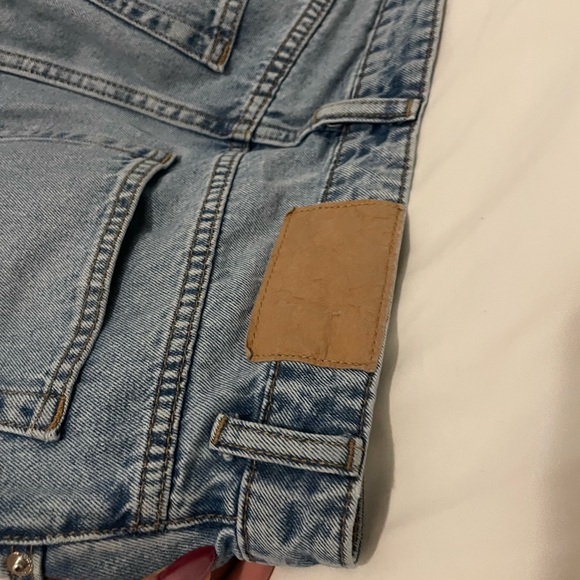 H and M divided wide leg blue jeanss - Picture 7 of 7